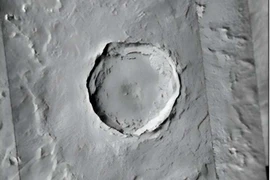 Hố va chạm trên Sao Hỏa- dấu vết của các vụ va chạm 