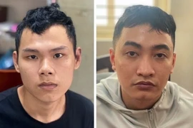 Bắt 2 kẻ dùng phần mềm giả mạo ngân hàng để cướp giật