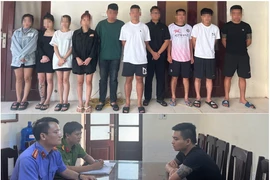Thanh Hóa: Bắt nhóm “nam thanh, nữ tú” đang thác loạn trong quán karaoke