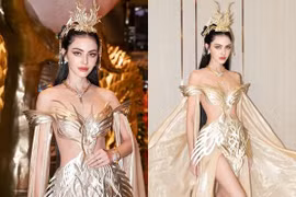 Quốc bảo sắc đẹp Thái Lan Mai Davika hóa thân thành nữ thần