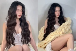 Diệp Lâm Anh xinh đẹp xuất sắc qua camera thường