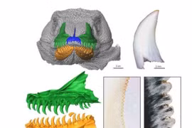 Răng rồng Komodo giống một cách đáng ngạc nhiên với răng khủng long