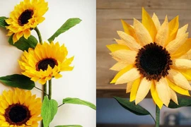 Từ thú vui, nhiều bạn trẻ khởi nghiệp bằng nghề làm hoa handmade