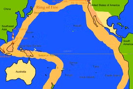 Vì sao vành đai lửa Thái Bình Dương thường xảy ra động đất?