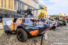 Biến BRDM-2 của Việt Nam thành robot chiến đấu, tại sao không?