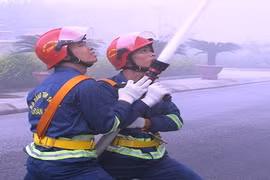 Những người “lính ngự lâm” chữa cháy của Bộ Tổng tham Mưu