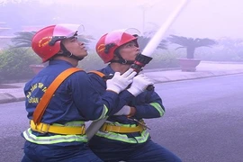 Những người “lính ngự lâm” chữa cháy của Bộ Tổng tham Mưu