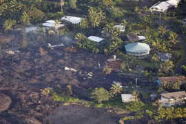 Kinh hoàng sự tàn phá của núi lửa Kilauea ở Hawaii
