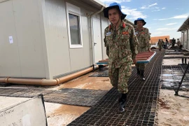 Những hoạt động đầu tiên của "mũ nồi xanh" Việt Nam tại Nam Sudan