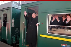 Chủ tịch Triều Tiên Kim Jong-un rời Bình Nhưỡng đến hội nghị Mỹ-Triều