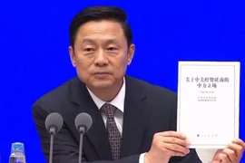 Sách trắng Trung Quốc: Không nhượng bộ trong vấn đề thương mại với Mỹ