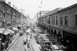 Đường phố nước Mỹ trông ra sao trước khi xe hơi ra đời?