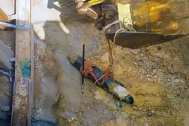 Hủy nổ bom khủng nặng hơn 200kg ở Hà Tĩnh