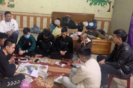 Quảng Trị: Triệt xóa sới bạc lắc cua bầu, bắt 8 đối tượng