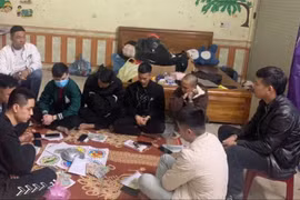 Quảng Trị: Triệt xóa sới bạc lắc cua bầu, bắt 8 đối tượng