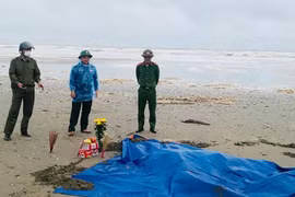 Hà Tĩnh: Phát hiện 2 thi thể trôi dạt vào bờ biển 