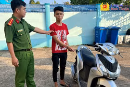 Đối tượng trộm xe máy “sa lưới” sau 1 giờ gây án