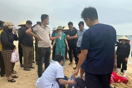 Một ngư dân ở Quảng Bình đuối nước thương tâm