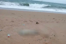 Phát hiện thi thể không nguyên vẹn trôi dạt vào bờ biển Phú Yên