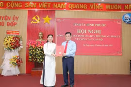 Điều động Chánh Văn phòng Tỉnh ủy Bình Phước làm Bí thư huyện