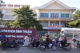 Người phụ nữ rơi tầng 4 Bệnh viện đa khoa Bình Thuận tử vong