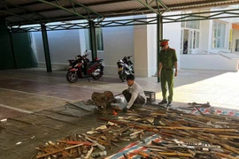 Tiêu huỷ gần 900 vũ khí, vật liệu nổ và công cụ hỗ trợ