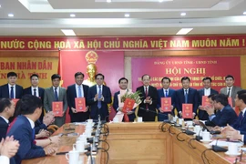 Hà Tĩnh: Bổ nhiệm nhiều lãnh đạo các sở, ngành sau sáp nhập
