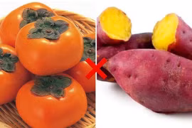 Thực phẩm không nên ăn cùng quả hồng