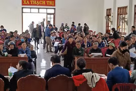 Hàng vạn hộ dân ở Hà Tĩnh đổ xô đi chỉnh lý bìa đất