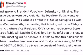 Mỹ - Nga nhất trí lập tức đàm phán kết thúc xung đột ở Ukraine