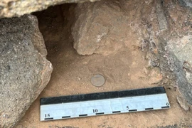 Kho báu tiền cổ La Mã lộ diện sau trận mưa lớn