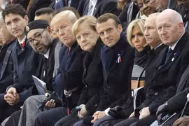 Video: Lãnh đạo thế giới người ngủ gật, người ngáp khi Tổng thống Pháp phát biểu