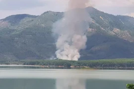 Máy bay quân sự rơi ở Khánh Hòa, 2 phi công hy sinh