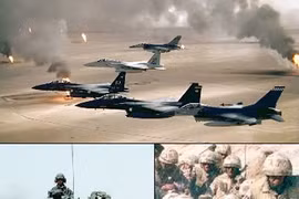 Một triệu quân Iraq và 5.500 xe tăng, bị đánh bại trong 100 giờ