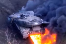 Xe tăng Leopard-2 trở thành “mục tiêu quen thuộc” của quân Nga