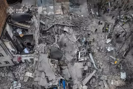 Tên lửa Zircon tấn công phá hủy tòa nhà Cục An ninh Ukraine