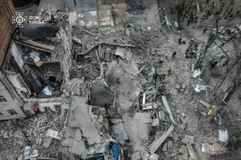 Tên lửa Zircon tấn công phá hủy tòa nhà Cục An ninh Ukraine