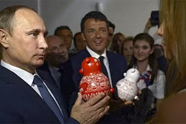 Tổng thống Putin thăm Hội chợ triển lãm Expo 2015