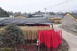 Thăm ngôi làng làm hương nổi danh bậc nhất Trung Quốc 