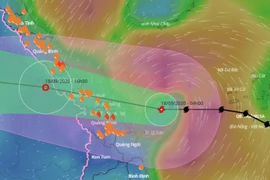 Bão số 5 áp sát Quảng Bình - Quảng Nam