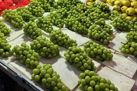 Nho sữa Trung Quốc chứa chất trừ sâu, người tiêu dùng Việt hoang mang 