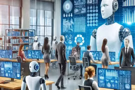 Công ty công nghệ đầu tiên nào "chơi lớn", ngừng tuyển con người để dùng AI? 