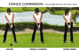 Cách đứng và cầm gậy golf chuẩn xác golfer cần biết
