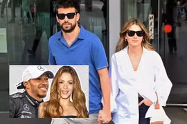 Pique sắp cưới bồ trẻ giữa tin Shakira cặp tay đua Lewis Hamilton