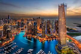 Dubai - Thành phố xa xỉ bậc nhất thế giới bây giờ và 60 năm trước 