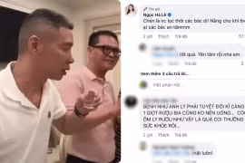 Vợ Công Lý đính chính điều này khi nam nghệ sĩ đi nhậu với bạn