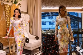 Lệ Quyên đụng váy H'Hen Niê, ra sao khi gặp body đẹp nhất Vbiz?