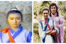 Y Phụng khoe ảnh giả trai đóng cải lương với bố, đẹp xuất sắc