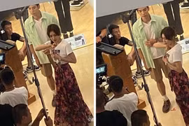 Tần Lam bị chộp khoảnh khắc kém duyên trước người khác giới