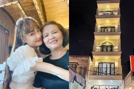 Em gái Nhã Phương khoe nhà, đưa bố mẹ vào Sài Gòn sống cùng